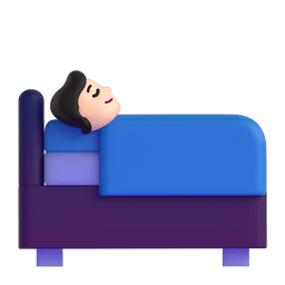 Person In Bed: Light Skin Tone Emoji Copy Paste ― 🛌🏻 - microsoft-teams-gifs