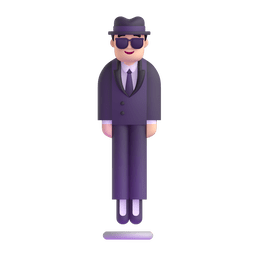 Person In Suit Levitating: Light Skin Tone Emoji Copy Paste ― 🕴🏻 - microsoft-teams-gifs