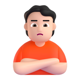 Person Pouting: Light Skin Tone Emoji Copy Paste ― 🙎🏻 - microsoft-teams-gifs