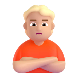 Person Pouting: Medium-light Skin Tone Emoji Copy Paste ― 🙎🏼 - microsoft-teams-gifs