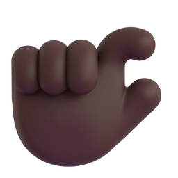 Pinching Hand: Dark Skin Tone Emoji Copy Paste ― 🤏🏿 - microsoft-teams-gifs