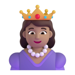 Princess: Medium Skin Tone Emoji Copy Paste ― 👸🏽 - microsoft-teams-gifs