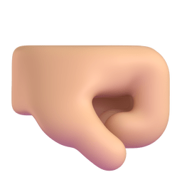 Right-facing Fist: Medium-light Skin Tone Emoji Copy Paste ― 🤜🏼 - microsoft-teams-gifs