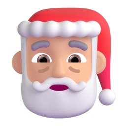 Santa Claus: Medium-light Skin Tone Emoji Copy Paste ― 🎅🏼 - microsoft-teams-gifs