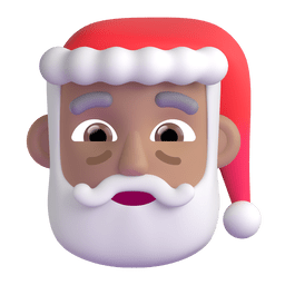 Santa Claus: Medium Skin Tone Emoji Copy Paste ― 🎅🏽 - microsoft-teams-gifs