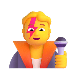 Singer Emoji Copy Paste ― 🧑‍🎤 - microsoft-teams-gifs