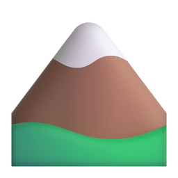 Snow-capped Mountain Emoji Copy Paste ― 🏔️ - microsoft-teams-gifs