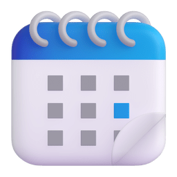 Spiral Calendar Emoji Copy Paste ― 🗓️ - microsoft-teams-gifs