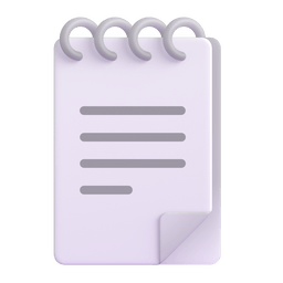 Spiral Notepad Emoji Copy Paste ― 🗒️ - microsoft-teams-gifs