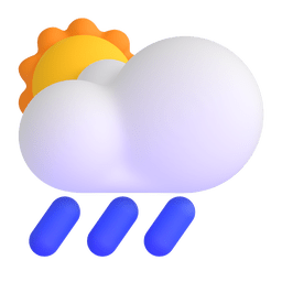 Sun Behind Rain Cloud Emoji Copy Paste ― 🌦️ - microsoft-teams-gifs