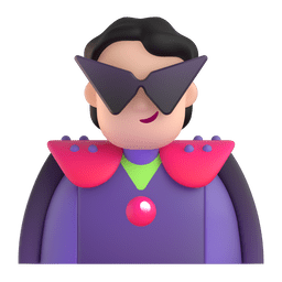 Supervillain: Light Skin Tone Emoji Copy Paste ― 🦹🏻 - microsoft-teams-gifs