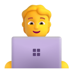Technologist Emoji Copy Paste ― 🧑‍💻 - microsoft-teams-gifs