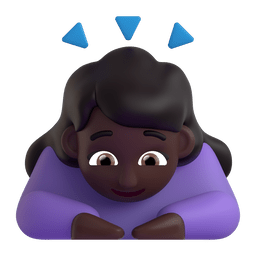 Woman Bowing: Dark Skin Tone Emoji Copy Paste ― 🙇🏿‍♀ - microsoft-teams-gifs