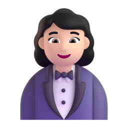 Woman In Tuxedo: Light Skin Tone Emoji Copy Paste ― 🤵🏻‍♀ - microsoft-teams-gifs