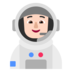 Astronaut: Light Skin Tone Emoji Copy Paste ― 🧑🏻‍🚀 - microsoft