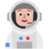 Astronaut: Medium-light Skin Tone Emoji Copy Paste ― 🧑🏼‍🚀 - microsoft