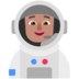 Astronaut: Medium Skin Tone Emoji Copy Paste ― 🧑🏽‍🚀 - microsoft