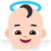 Baby Angel: Light Skin Tone Emoji Copy Paste ― 👼🏻 - microsoft