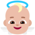 Baby Angel: Medium-light Skin Tone Emoji Copy Paste ― 👼🏼 - microsoft
