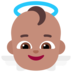 Baby Angel: Medium Skin Tone Emoji Copy Paste ― 👼🏽 - microsoft
