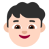 Boy: Light Skin Tone Emoji Copy Paste ― 👦🏻 - microsoft