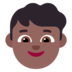 Boy: Medium-dark Skin Tone Emoji Copy Paste ― 👦🏾 - microsoft