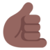 Call Me Hand: Medium-dark Skin Tone Emoji Copy Paste ― 🤙🏾 - microsoft