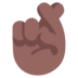 Crossed Fingers: Medium-dark Skin Tone Emoji Copy Paste ― 🤞🏾 - microsoft