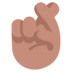 Crossed Fingers: Medium Skin Tone Emoji Copy Paste ― 🤞🏽 - microsoft