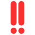 Double Exclamation Mark Emoji Copy Paste ― ‼️ - microsoft