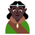 Elf: Dark Skin Tone Emoji Copy Paste ― 🧝🏿 - microsoft