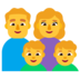 Family: Man, Woman, Boy, Boy Emoji Copy Paste ― 👨‍👩‍👦‍👦 - microsoft