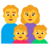 Family: Man, Woman, Girl, Boy Emoji Copy Paste ― 👨‍👩‍👧‍👦 - microsoft