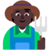 Farmer: Dark Skin Tone Emoji Copy Paste ― 🧑🏿‍🌾 - microsoft