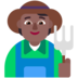 Farmer: Medium-dark Skin Tone Emoji Copy Paste ― 🧑🏾‍🌾 - microsoft