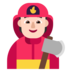 Firefighter: Light Skin Tone Emoji Copy Paste ― 🧑🏻‍🚒 - microsoft