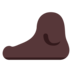 Foot: Dark Skin Tone Emoji Copy Paste ― 🦶🏿 - microsoft