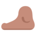 Foot: Medium Skin Tone Emoji Copy Paste ― 🦶🏽 - microsoft