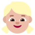 Girl: Medium-light Skin Tone Emoji Copy Paste ― 👧🏼 - microsoft