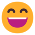 Grinning Face With Smiling Eyes Emoji Copy Paste ― 😄 - microsoft