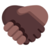 Handshake: Dark Skin Tone, Medium-dark Skin Tone Emoji Copy Paste ― 🫱🏿‍🫲🏾 - microsoft