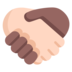 Handshake: Light Skin Tone, Medium-dark Skin Tone Emoji Copy Paste ― 🫱🏻‍🫲🏾 - microsoft