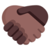 Handshake: Medium-dark Skin Tone, Dark Skin Tone Emoji Copy Paste ― 🫱🏾‍🫲🏿 - microsoft