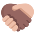 Handshake: Medium-dark Skin Tone, Medium-light Skin Tone Emoji Copy Paste ― 🫱🏾‍🫲🏼 - microsoft