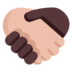 Handshake: Medium-light Skin Tone, Dark Skin Tone Emoji Copy Paste ― 🫱🏼‍🫲🏿 - microsoft