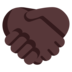 Handshake: Dark Skin Tone Emoji Copy Paste ― 🤝🏿 - microsoft