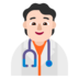 Health Worker: Light Skin Tone Emoji Copy Paste ― 🧑🏻‍⚕ - microsoft