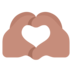 Heart Hands: Medium Skin Tone Emoji Copy Paste ― 🫶🏽 - microsoft