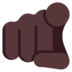 Index Pointing At The Viewer: Dark Skin Tone Emoji Copy Paste ― 🫵🏿 - microsoft