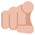 Index Pointing At The Viewer: Medium-light Skin Tone Emoji Copy Paste ― 🫵🏼 - microsoft